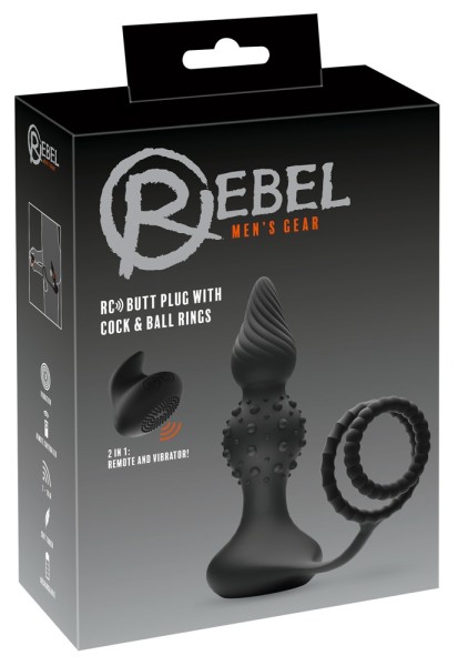 Rebel RC butt plug with cock b - vergleichen und g&uuml;nstig kaufen